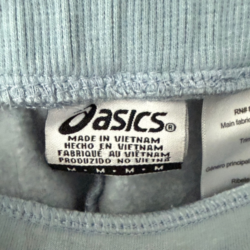 Asics Sky Blue Sweatshirt and Pants - Picture 8 of 9